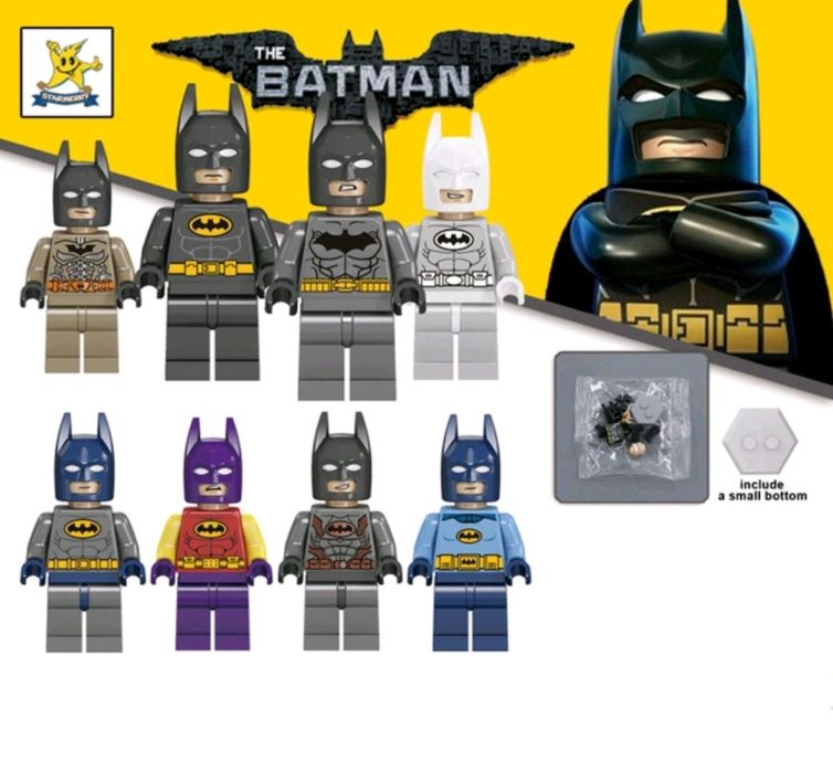 LEGOlux Uyumlu Batman Minifigür Seti