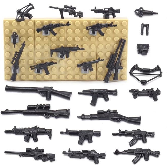LEGOlux Uyumlu Minifigür Aksesuar 12 Seti