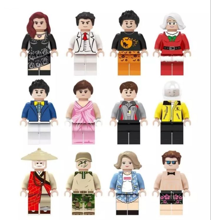 LEGOlux Uyumlu Şehir 4 Minifigür Seti